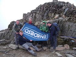 Team Osborne complete Three Peak Challenge